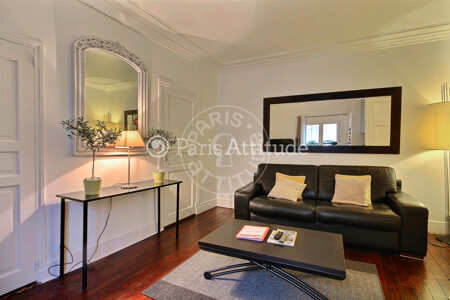 Salon Appartement meublé - 28m²  - 1 chambre - Place Vendôme - Paris