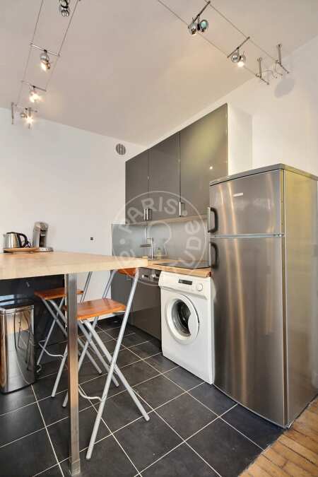 Cozinha Apartamento mobilado - 36m²  - 1 quarto - Reuilly-Diderot - Paris