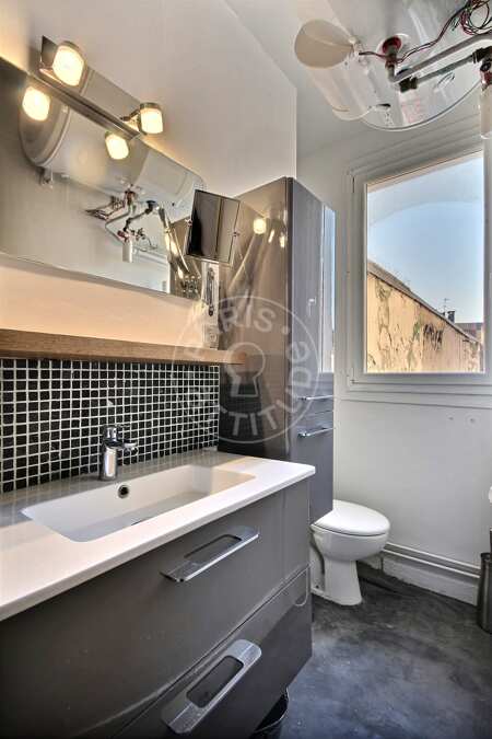 Casa de banho Apartamento mobilado - 36m²  - 1 quarto - Reuilly-Diderot - Paris