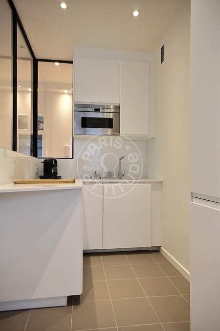 Cucina Appartamento arredato - 46m²  - 1 locale - Neuilly-sur-Seine