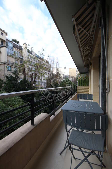 Balcone Appartamento arredato - 46m²  - 1 locale - Neuilly-sur-Seine