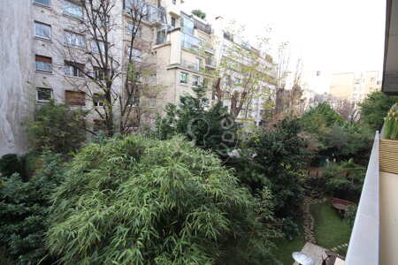 Giardino Appartamento arredato - 46m²  - 1 locale - Neuilly-sur-Seine