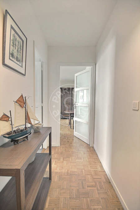 Eingangsbereich Möblierte wohnung - 49m²  - 1 Zimmer - Beaugrenelle - Paris