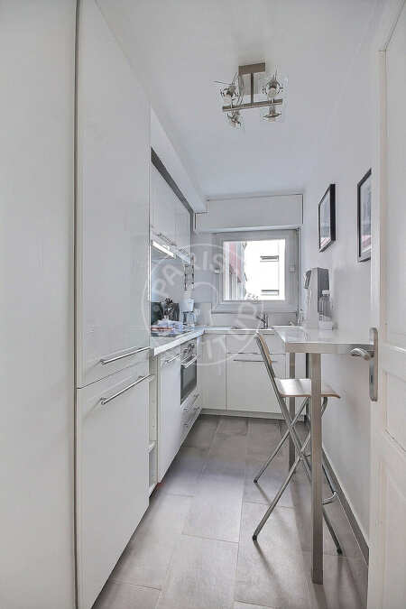 Küche Möblierte wohnung - 49m²  - 1 Zimmer - Beaugrenelle - Paris