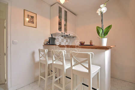 Cuisine Appartement meublé - 30m²  - 1 chambre - Avenue Foch - Paris