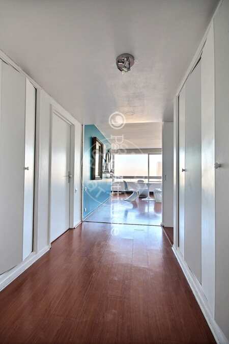 Entrance Furnished apartment - 78m²  - 1 bedroom - Puteaux