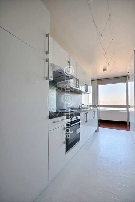 Kitchen Furnished apartment - 78m²  - 1 bedroom - Puteaux