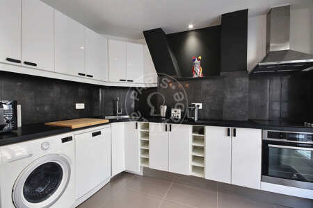 Cocina Piso amueblado - 45m²  - 1 dormitorio - Poissonnière - París