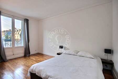 Living room Furnished studio - 26m²  - Montparnasse - Paris