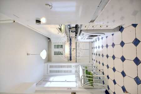 Kitchen Furnished apartment - 107m²  - 2 bedrooms - Bir-Hakeim - Paris