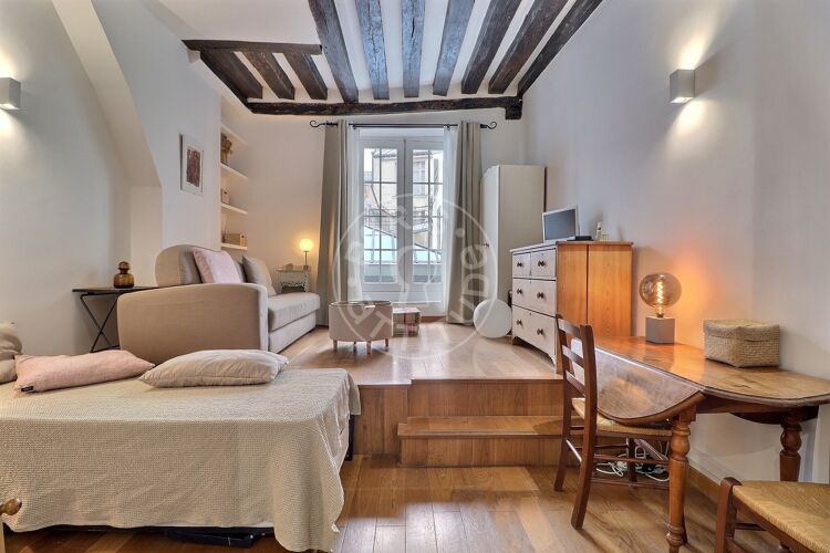 Sala - Quitinete mobiliado - Paris 75004 - 12742