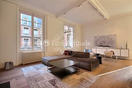 Sala Apartamento mobilado - 165m²  - 3 quartos - Parc Monceau - Paris