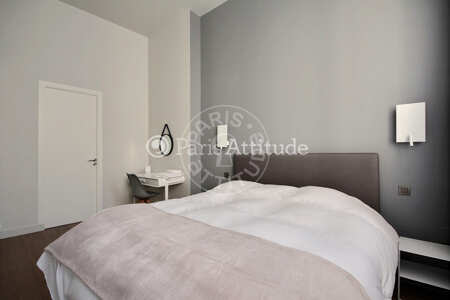 Quarto Apartamento mobilado - 165m²  - 3 quartos - Parc Monceau - Paris