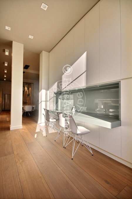Escritório Apartamento mobilado - 165m²  - 3 quartos - Parc Monceau - Paris