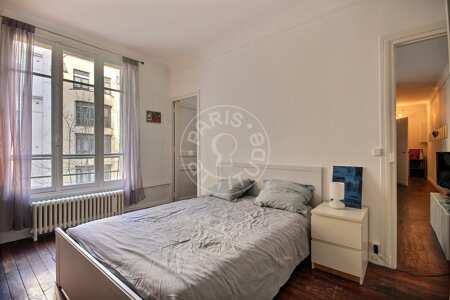 Camera da letto Appartamento arredato - 40m²  - 1 locale - Oberkampf - Parigi