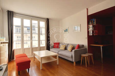 Sala Apartamento mobilado - 55m²  - 1 quarto - Auteuil - Paris