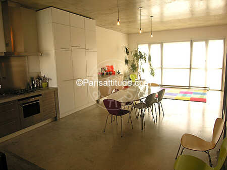 Sala de jantar Apartamento mobilado - 310m²  - 5 quartos ou mais - Poissonnière - Paris