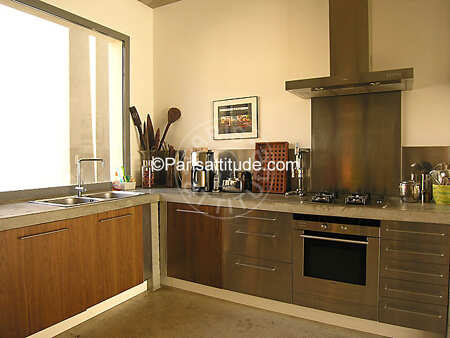 Cozinha Apartamento mobilado - 310m²  - 5 quartos ou mais - Poissonnière - Paris