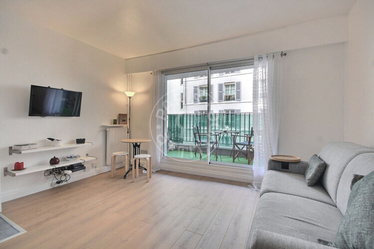 Salon - Studio meublé - Paris 75016 - 12772