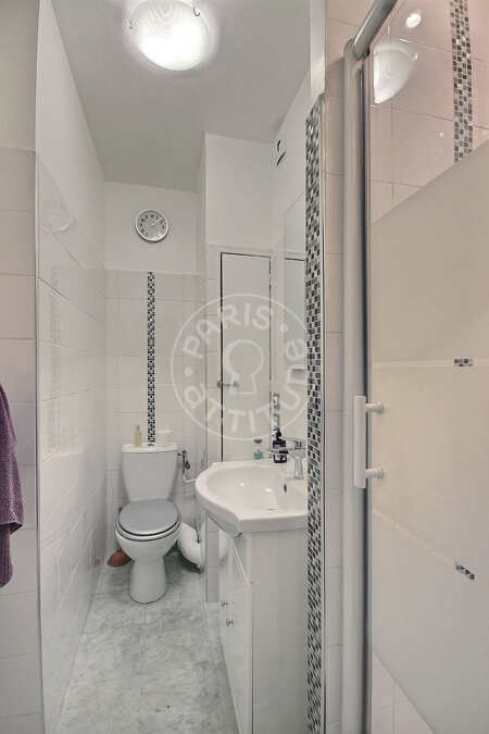 Baño Estudio amueblado - 22m²  - Trocadéro - París