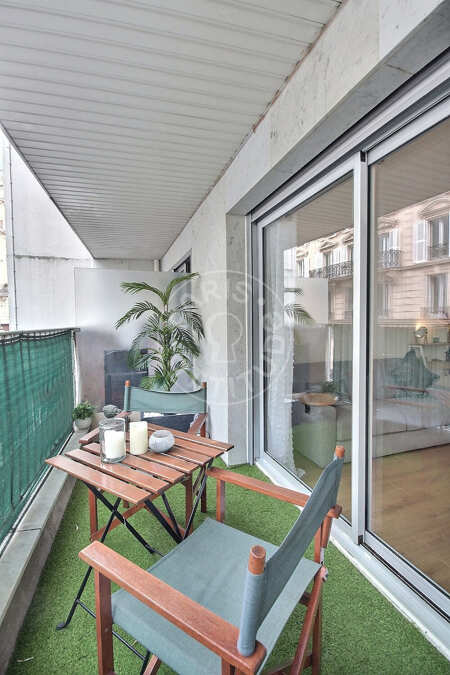 Terraza Estudio amueblado - 22m²  - Trocadéro - París