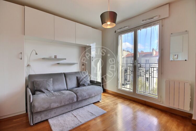 Living room - Furnished studio - Paris 75011 - 12785