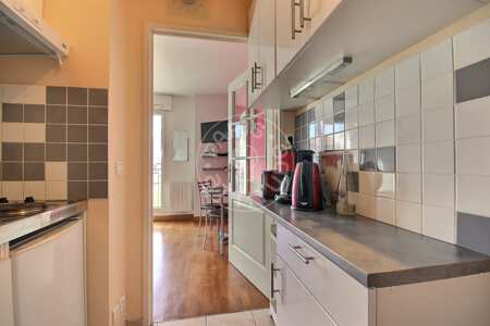 Cuisine Studio meublé - 18m²  - Nation - Paris
