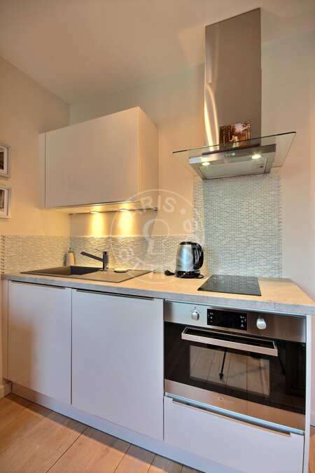 Cozinha Quitinete mobilado - 15m²  - Champs-Elysées - Paris
