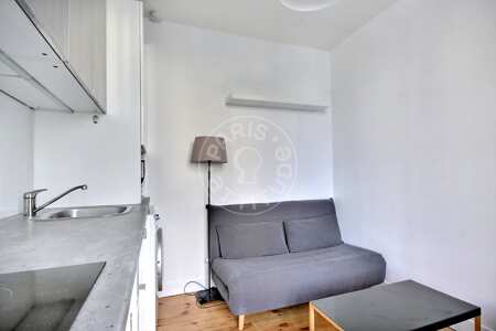 Salotto Appartamento arredato - 22m²  - 1 locale - Canal Saint-Martin - Parigi