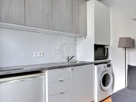 Cucina Appartamento arredato - 22m²  - 1 locale - Canal Saint-Martin - Parigi