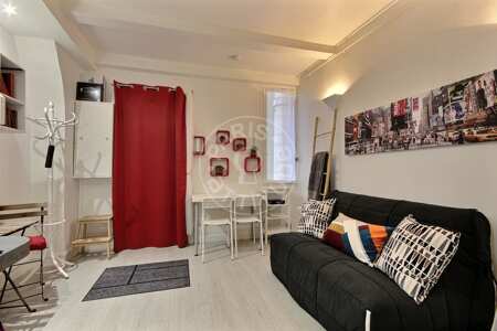 Wohnzimmer Möblierte studio - 17m²  - Châtelet - Paris