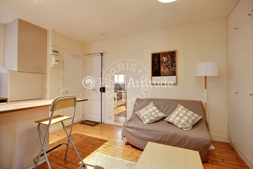 Furnished studio - Paris 75019 - 12798
