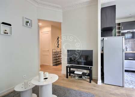 Salón Piso amueblado - 50m²  - 2 dormitorios - Gambetta - París