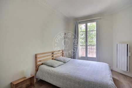 Dormitorio Piso amueblado - 50m²  - 2 dormitorios - Gambetta - París