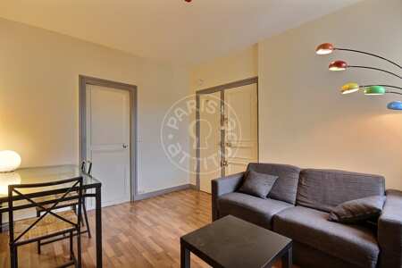 Wohnzimmer Möblierte wohnung - 36m²  - 1 Zimmer - Commerce - Paris