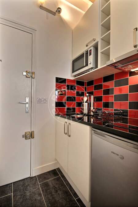 Cocina Estudio amueblado - 19m²  - Temple - París