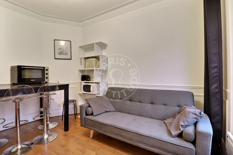 Salotto - 2 locali arredato - Parigi 75014 - 12859