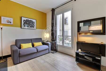 Sala Apartamento mobilado - 33m²  - 1 quarto - Bastille - Paris