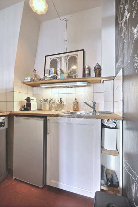 Cucina Appartamento arredato - 60m²  - 1 locale - Ecole Militaire / Unesco / Duroc - Parigi