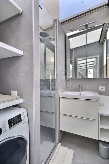 Bagno Appartamento arredato - 40m²  - 1 locale - Pereire - Parigi