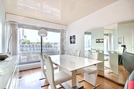 Salón Piso amueblado - 56m²  - 1 dormitorio - Alma-Marceau - París