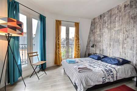 Dormitorio Piso amueblado - 45m²  - 1 dormitorio - Latin / Saint-Michel - París