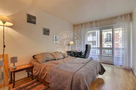 Dormitorio Piso amueblado - 75m²  - 2 dormitorios - Pereire - París