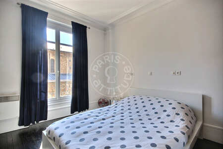 Chambre Appartement meublé - 34m²  - 1 chambre - Jules Joffrin - Mairie du 18ème - Paris