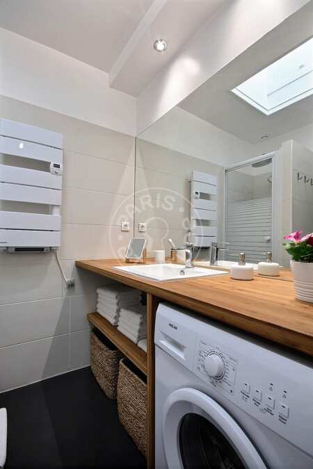 Casa de banho Apartamento mobilado - 43m²  - 1 quarto - Bastille - Paris