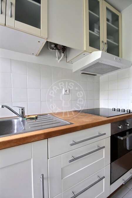 Küche Möblierte wohnung - 42m²  - 1 Zimmer - Boulogne-Billancourt
