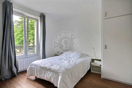 Schlafzimmer Möblierte wohnung - 42m²  - 1 Zimmer - Boulogne-Billancourt
