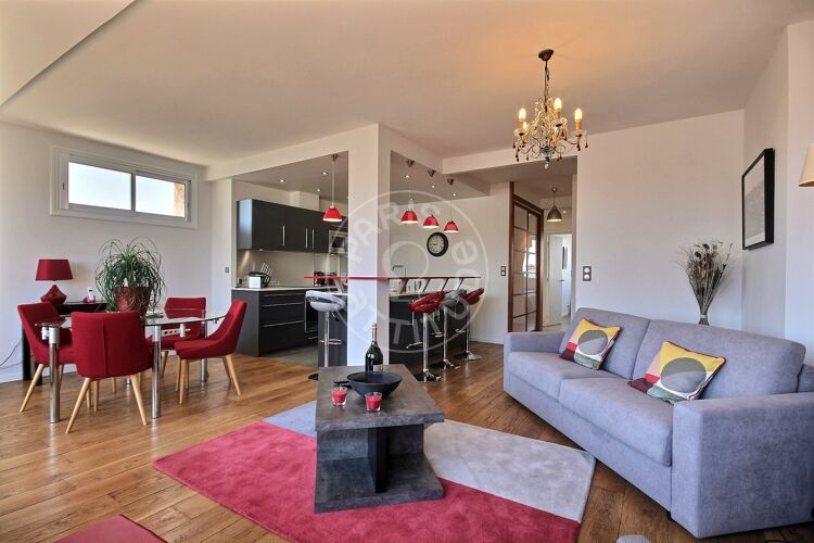 Salotto - 2 locali arredato - Parigi 75005 - 12946