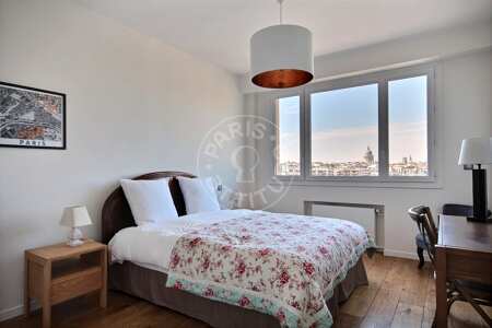 Quarto Apartamento mobilado - 84m²  - 2 quartos - Place Monge - Paris