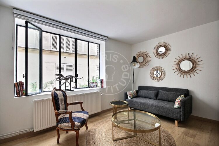 Salón - 1 dormitorio amueblado - París 75005 - 12951
